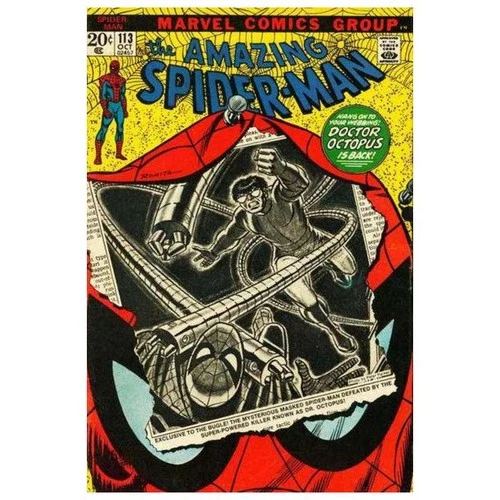 Amazing Spider-Man #113 - 1963 series Marvel comics VG [a*
