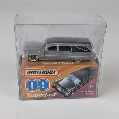 Matchbox 2008 Superfast #09 - '63 Cadillac Hearse - New in Box - Image 1 of 4