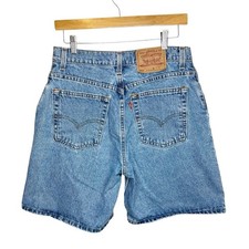Levi's Vintage 551 Relaxed Fit High Waisted Denim Shorts