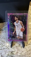 2025-26 Topps Basketball Santi Aldama Pink Holo Foil Memphis Grizzlies