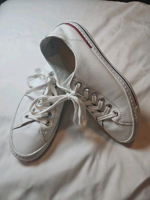 PAUL GREEN Carly Low Top Sneaker leather LACE-UP SHOES 6.5  display picture 2
