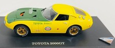 1/43 TOYOTA 2000GT 1966 Time Trial at Yatabe Toyota 2000GT Yellow KYOSHO Case