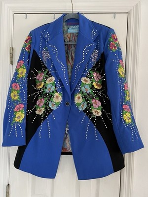 Vintage Branson Stage Show Country Western Rhinestone embroidered Debbie Horton