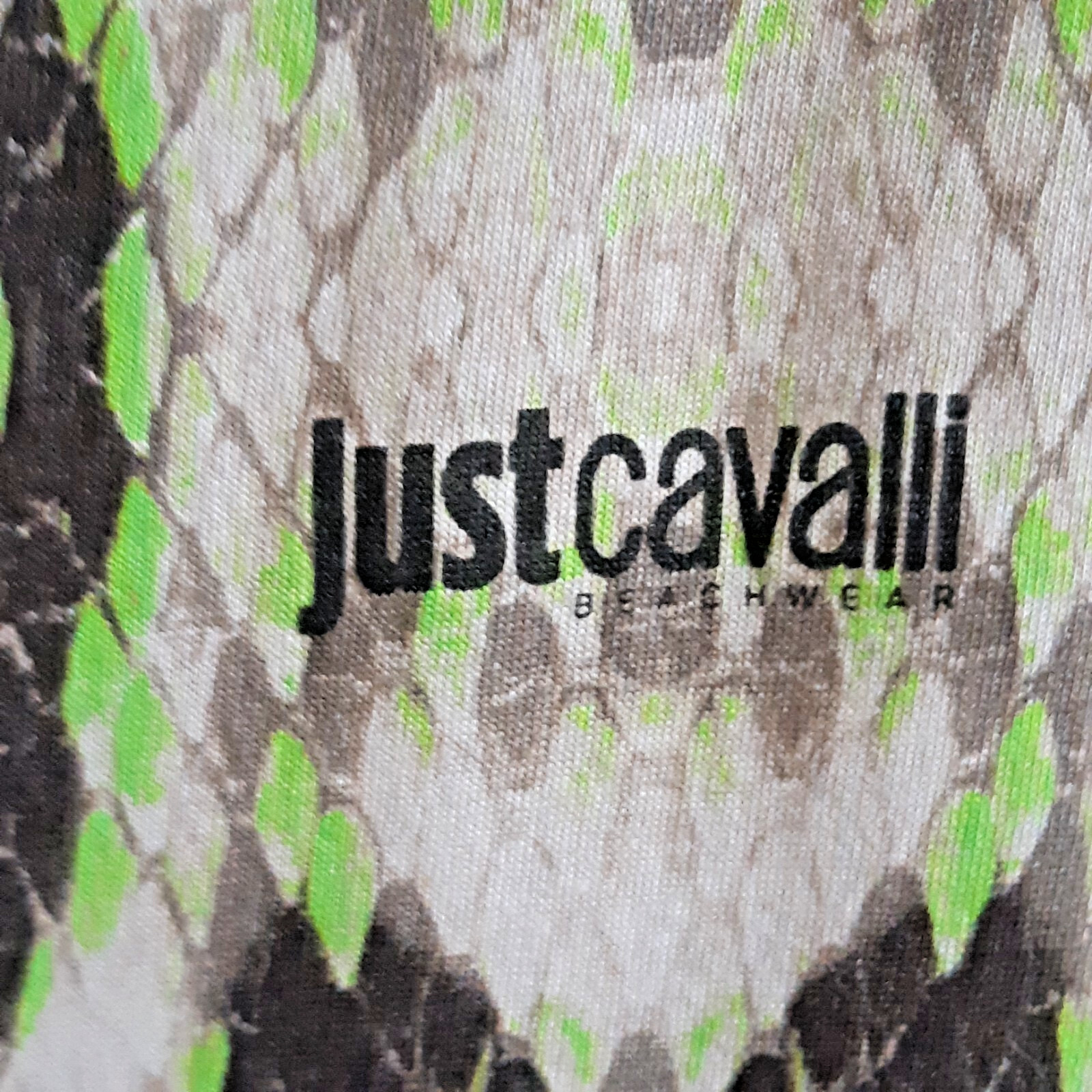 Authentic Just Cavalli Beachwear Top Python Print… - image 2