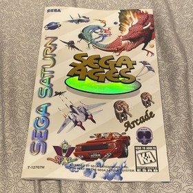 Sega Ages (Sega Saturn, 1997) CIB Complete w Manual + Registration Card