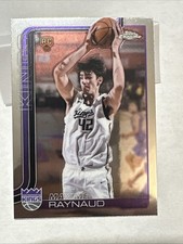 2025-26 Topps Chrome Basketball Rookie Maxime Raynaud Kings #239 Base