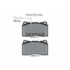 Kits de frein Maserati QUATTROPORTE
