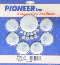 Pioneer Freeze Plug Ford Fe-series Complete Engine Zinc Oxide Steel Kit Pe-110