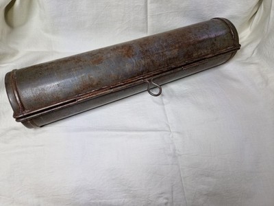 Vintage 15'' Stahl Roly Poly Dampf Lange Zylindrische Backform