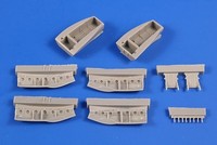 Beaufighter Tf Mk.X Main Undercarriage Bays Correction / 1:72 - Cmk 7438