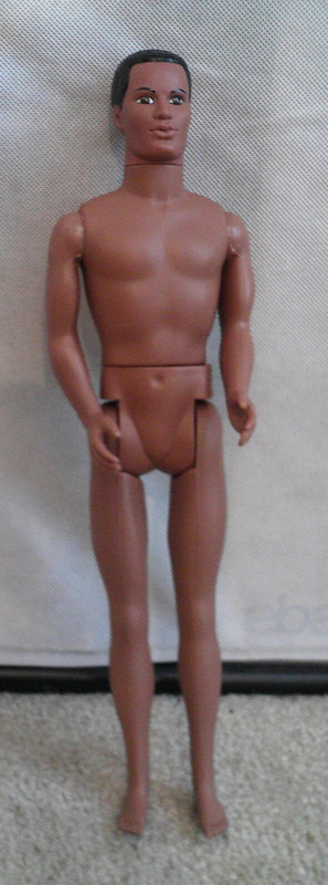 Rare Vintage 1996 Integrity Dolls Black Man Character Doll 11 1/2" Tall
