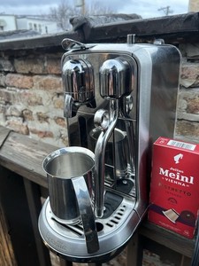 Breville Nespresso BNE800BSS Creatista Plus Espresso Machine - Silver