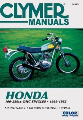 HON OHC SNGLS 100350CC 6982 by Haynes Publishing Paperback Self Help Business