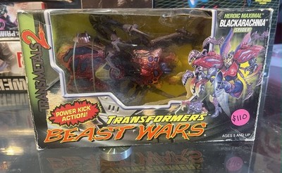 Transformers Beast Wars Transmetal 2 Blackarachnia (damage plasticwindows cover)