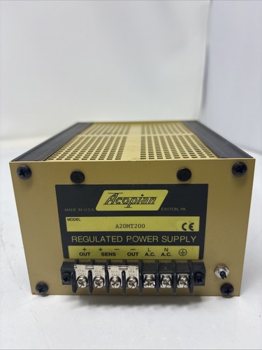 A20MT200  ACOPIAN REGULATED POWER SUPPLY