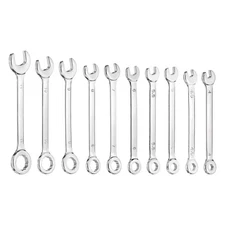 10pcs 4-4.5mm 6-Point 5-11mm 12-Point Metric Box End 15° Angled Offset Open End