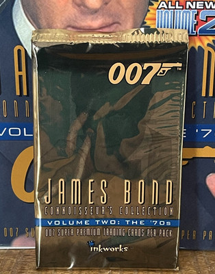 1997 INKWORKS JAMES BOND CONNOISSEUR´S COLL. (VOLUME 2: THE ´70s) PACK 7 Cards 