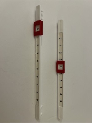 Stiga Stanley Cup Table Top Hockey Game Replacement Scoring Marker Rulers X2