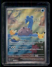 Lapras Illustration Rare ME: 30th Celebration 131/128 NM on eBay