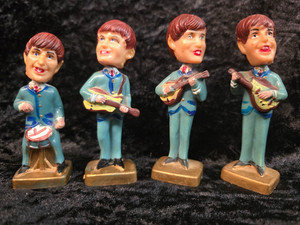 Figurine à Tête Branlante (bobblehead) Des Beatles - George Harrison, 1964