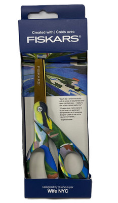 Fiskars Premier Designer 8'' Scissors by Wife NYC, Avant Garden
