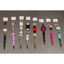 Handmade Beaded Pens read description