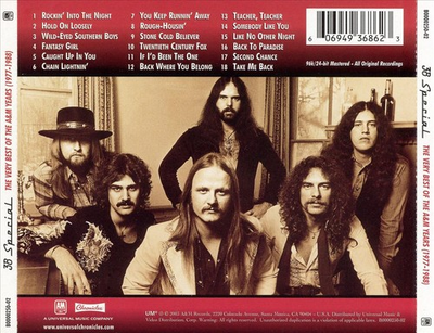 #ad #ad .38 SPECIAL VERY BEST OF THE Aamp;M YEARS 1977 1988 NEW CD $21.90