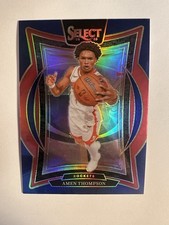 2024-25 Panini Select - Amen Thompson #59 Prizm Concourse Houston Rockets