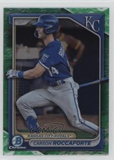 2024 Bowman Chrome Prospects Lunar Glow Refractor Carson Roccaforte #BCP-33 1bc9