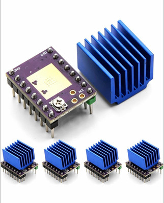 BIGTREETECH TMC2209 Stepper Motor Silent Driver Modul mit Kühlkörper, 5 Stk.