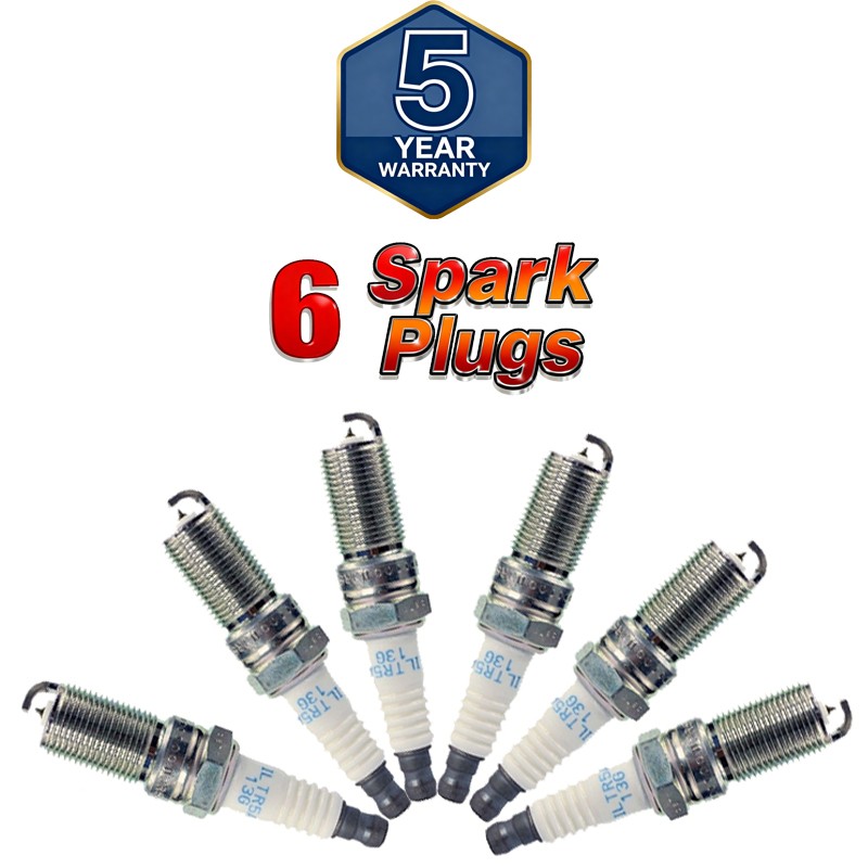 6PCS Laser Iridium NGK 3811 ILTR5A-13G Spark Plug Ford Mazda 3 5 6 Wagon CX-7