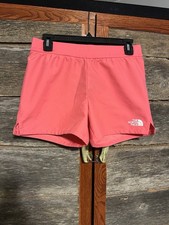 The North Face - Finish Line Shorts Girls L 14/16 Pink Flash Dry