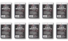 (1000) BCW Brand Trading Card Polypropylene Outer Sleeves - 2-5/8" x 3-5/8" - TC
