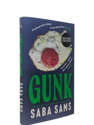 SIGNED Gunk Saba Sams 1st Edition 1st Printing Hardcover New Collectible