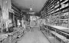 Interior View Hardware Store Keen Kutter Oklahoma OK - Reprint