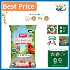 Kaytee Wild Bird Food Basic Seed Blend 5 lb – Vitamin Fortified, All Life Stages