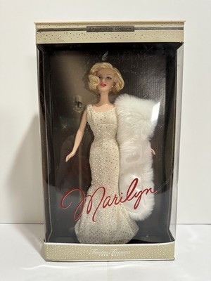 MARILYN MONROE TIMELESS TREASURES MATTEL #53873 COLLECTOR EDITION 12'' DOLL 2001