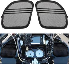 Front Fairing Speaker Grills Cover for Harley Road Glide FLTRX FLTRK FLTRXS FLTR