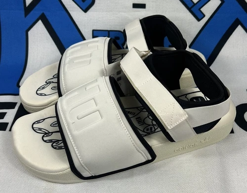 Sandali Adidas Adilette 2.0 HU Human Race Pharrell Off White taglia 10 GZ1891 da uomo