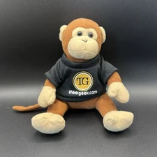Timmy The ThinkGeek Monkey Plush Rare Retired Design