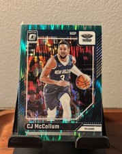 2024-25 Donruss Optic CJ McCollum Green Shock /149 Pelicans