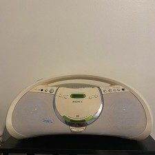 Sony/Retro ZS-Y3, CD/Radio Boombox with Remote, and AC power cord Works Read