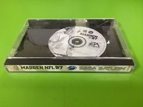 Madden NFL 97 (Sega Saturn, 1996) No Manual (Tested & Works)