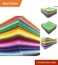High-Quality Assorted Craft Felt Sheets 42 Colors for Versatile Projects