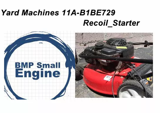 Recoil Pull Starter Fits Yard Machines Walk Behind mower model