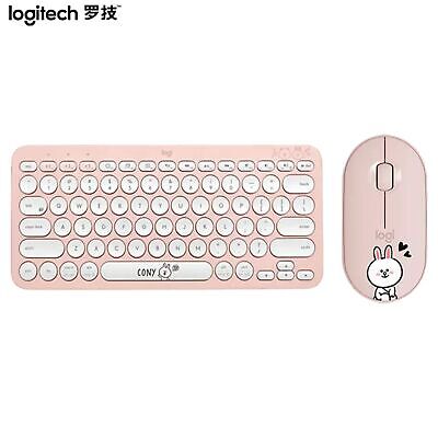 Logitech K380 Cony Brown Keyboard Pebble Mouse Bluetooth Wireless Original Ebay