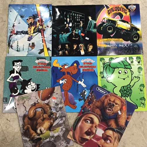 VTG 90s FOLDER/PORTFOLIO PAPER KEEPER LOT MEAD KALAN EXTREME SPORTS PILLSBURY