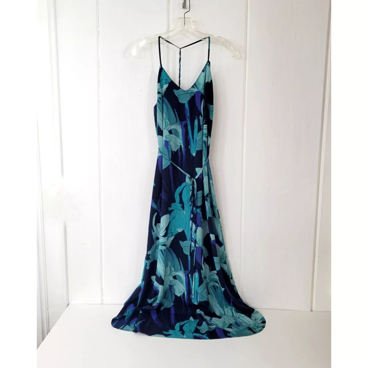 Watercolor top maxi dress