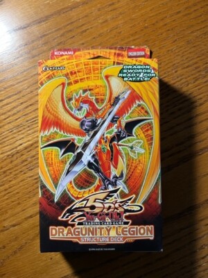 yugioh dragunity legion structure deck Yu-gi-oh Yugioh Dragunity Legion Structure Deck 1st. Ed New Factory Sealed  !