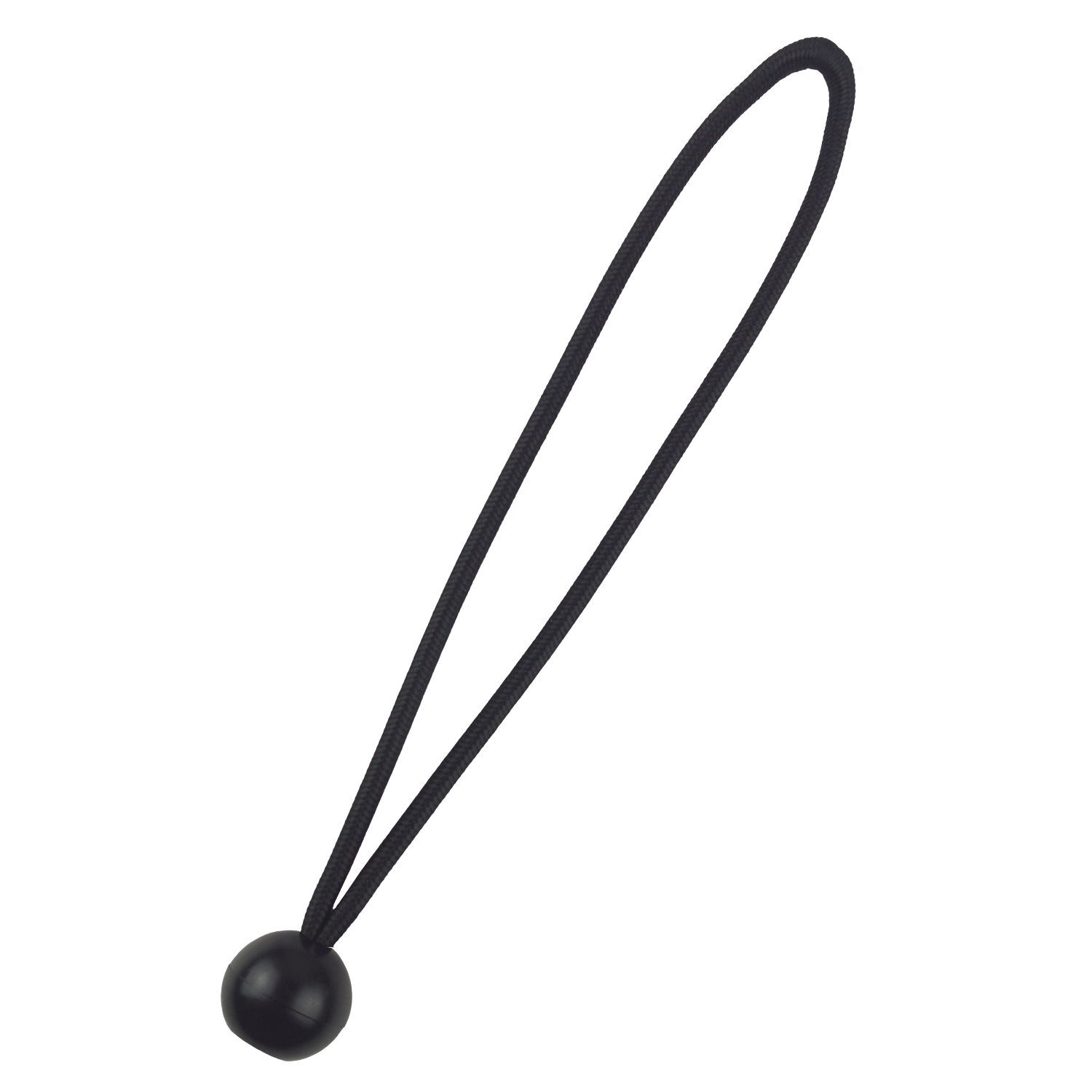 Lomo 100 pk Bungee Ball Cord Loop Ties 25cm